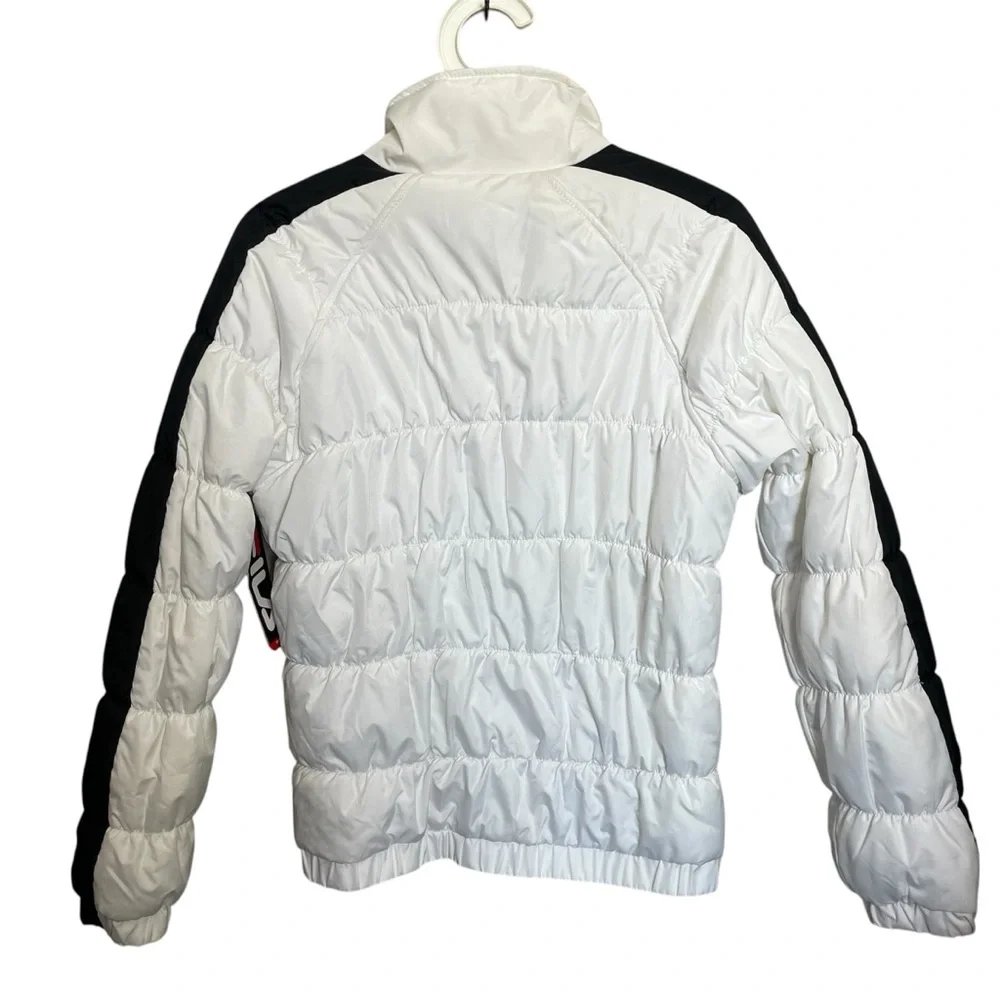 FILA bomber jacket black and white puffer jacket new with tags